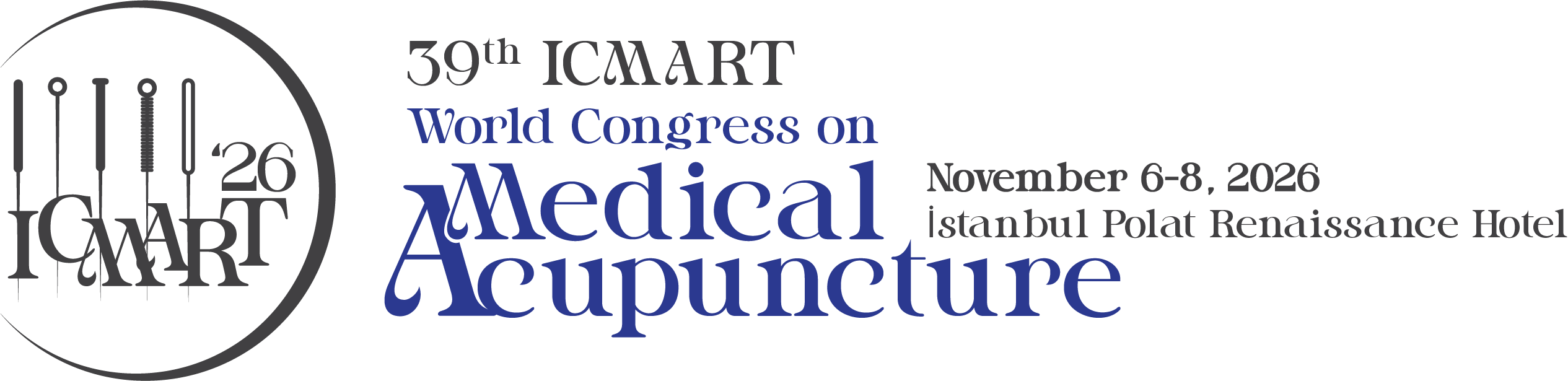 39. ICMART World Congress on Medical Acupuncture